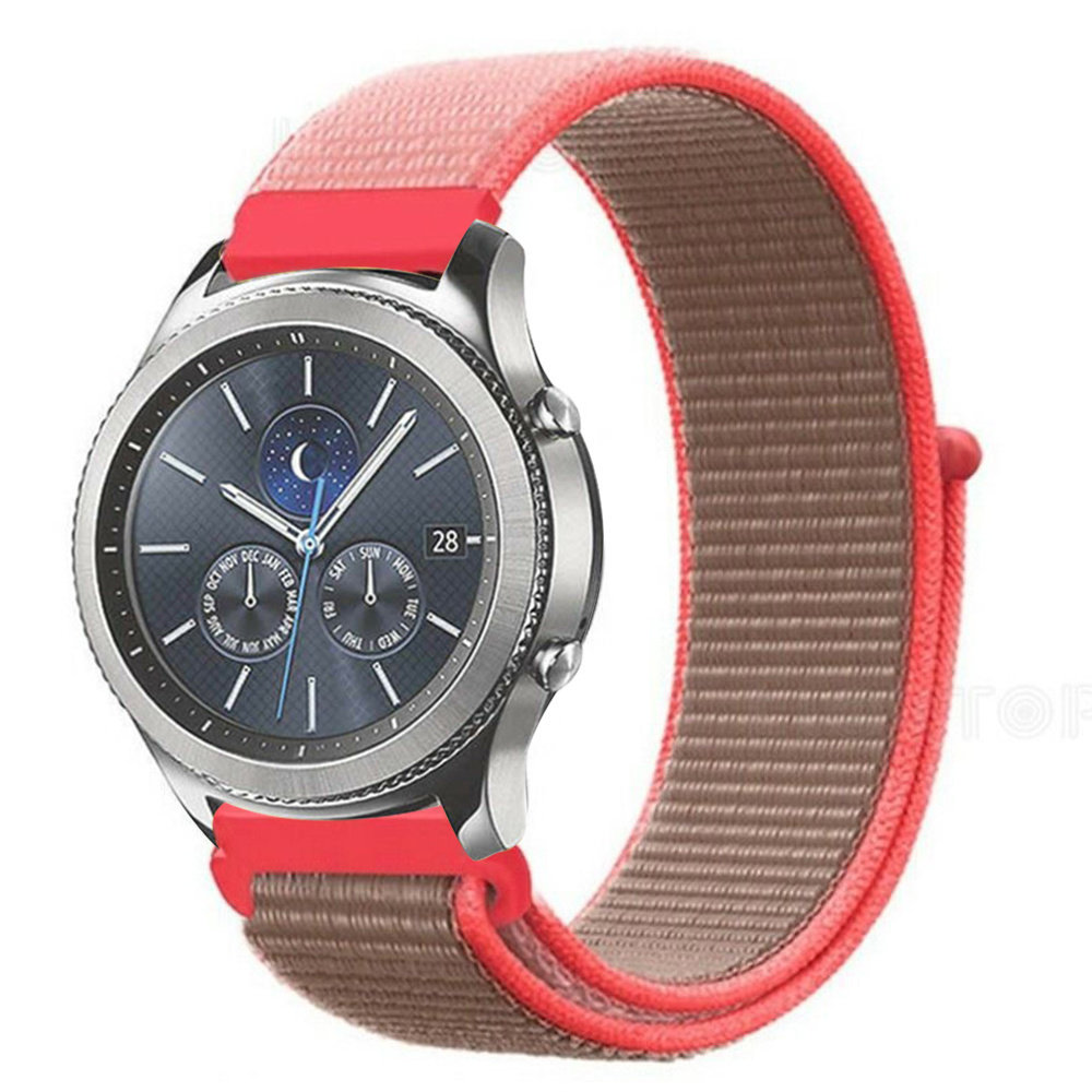 Strap-it Strap-it Correa nylon Samsung Gear S3 (rosa fluorescente) Strap-it Strap-it Correa nylon Samsung Gear S3 (rosa fluorescente)