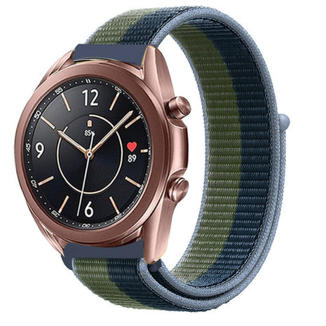 Strap-it Strap-it Correa nylon Samsung Galaxy Watch 3 41mm (verde musgo) Strap-it Strap-it Correa nylon Samsung Galaxy Watch 3 41mm (verde musgo)