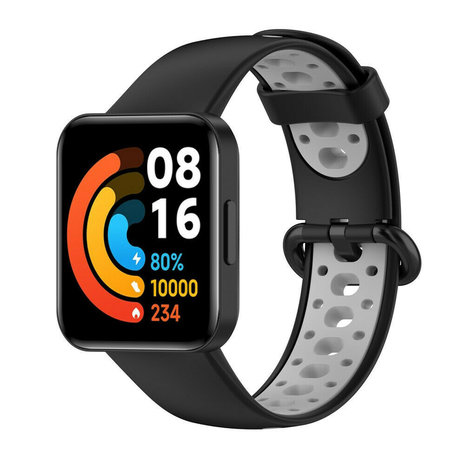 Strap-it Strap-it Correa Correa deportiva Redmi Watch 2 (Lite) (negro/gris) Strap-it Strap-it Correa Correa deportiva Redmi Watch 2 (Lite) (negro/gris)