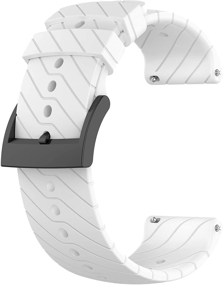 Strap-it Strap-it Correa silicona Suunto 9 (Baro) (blanco)