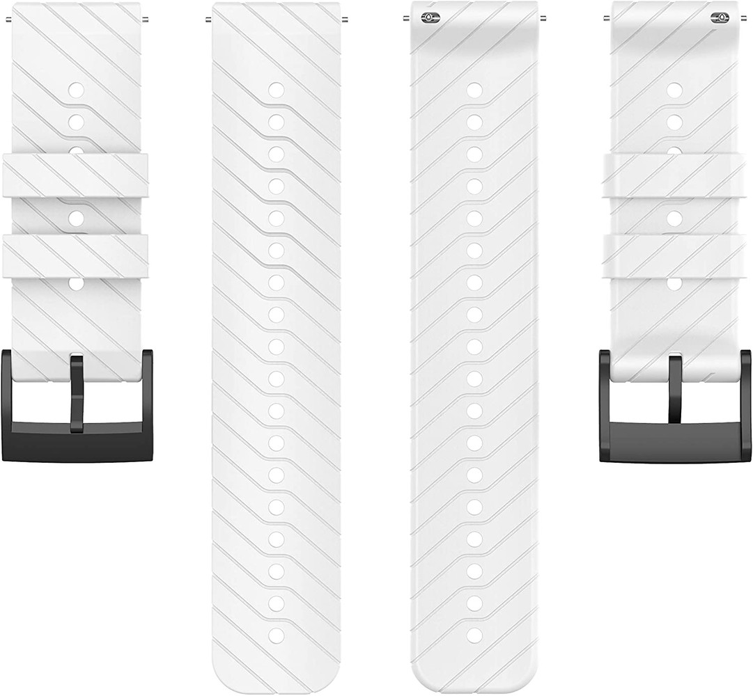 Strap-it Strap-it Correa silicona Suunto 9 (Baro) (blanco)