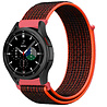 Strap-it Strap-it Correa nylon Samsung Galaxy Watch 4 Classic 42mm (negro/naranja) Strap-it Strap-it Correa nylon Samsung Galaxy Watch 4 Classic 42mm (negro/naranja)