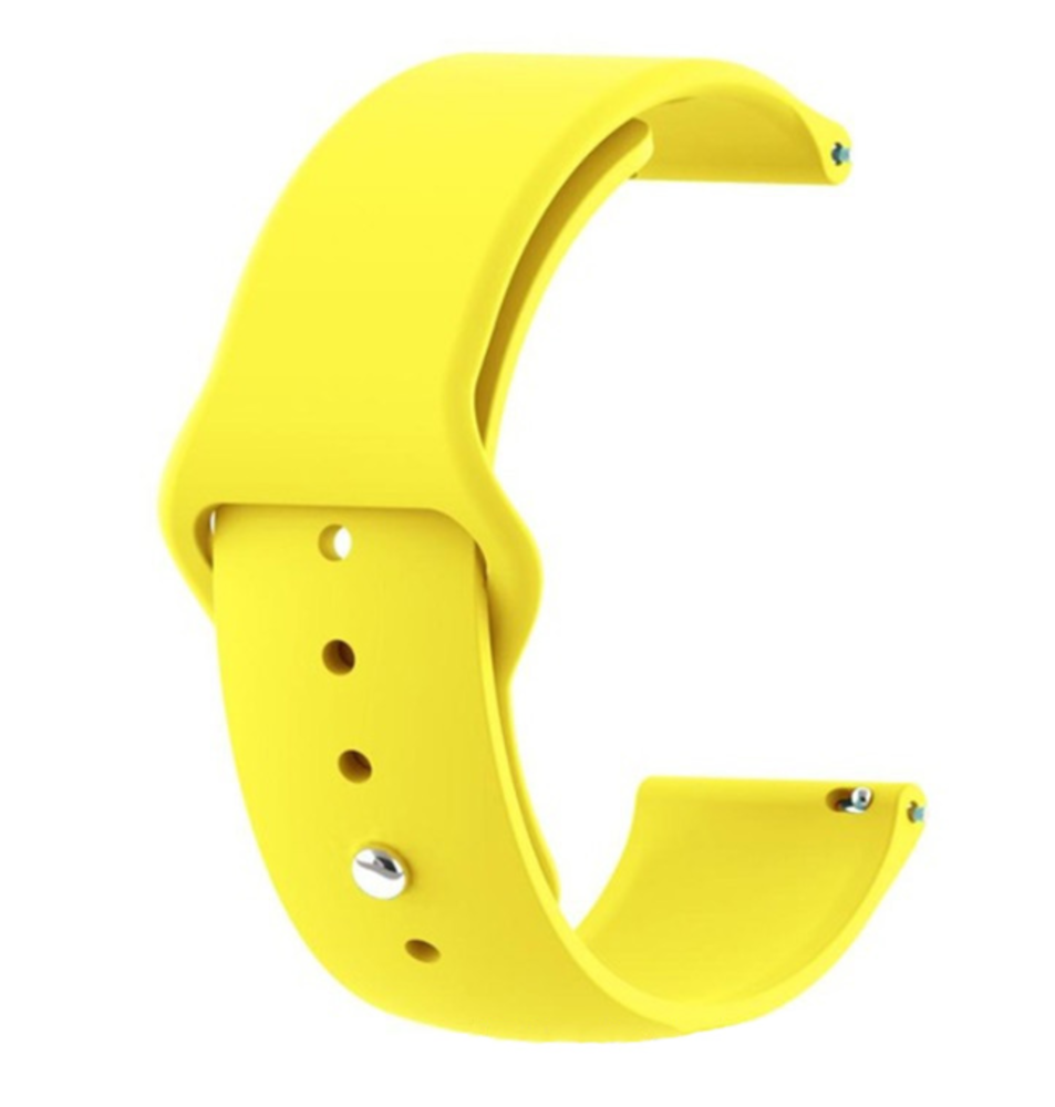 Strap-it Strap-it Correa deportiva Samsung Galaxy Watch 4 - 44mm (amarillo) Strap-it Strap-it Correa deportiva Samsung Galaxy Watch 4 - 44mm (amarillo)