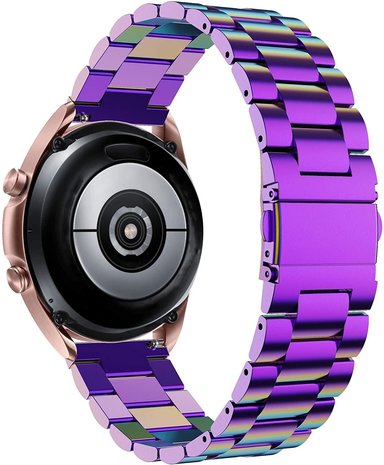 Strap-it Strap-it Correa acero Samsung Galaxy Watch 4 Classic 46mm (arcoíris) Strap-it Strap-it Correa acero Samsung Galaxy Watch 4 Classic 46mm (arcoíris)