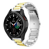 Strap-it Strap-it Correa acero Samsung Galaxy Watch 4 Classic 46mm (plata/oro) Strap-it Strap-it Correa acero Samsung Galaxy Watch 4 Classic 46mm (plata/oro)