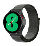 Strap-it Correa nylon Samsung Galaxy Watch 4 - 40mm (gris oscuro) Strap-it Correa nylon Samsung Galaxy Watch 4 - 40mm (gris oscuro)