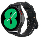 Strap-it Strap-it Correa cuero Samsung Galaxy Watch 4 - 44mm (negro)