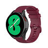Strap-it Strap-it Correa silicona lujo Samsung Galaxy Watch 4 - 44mm (rojo oscuro) Strap-it Strap-it Correa silicona lujo Samsung Galaxy Watch 4 - 44mm (rojo oscuro)