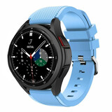 Strap-it Correa silicona Samsung Galaxy Watch 4 Classic 42mm (azul arena)