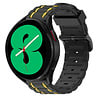 Strap-it Strap-it Correa deportiva hebilla Samsung Galaxy Watch 4 44mm (negra/amarilla) Strap-it Strap-it Correa deportiva hebilla Samsung Galaxy Watch 4 44mm (negra/amarilla)