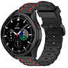 Strap-it Strap-it Correa deportiva hebilla Galaxy Watch 4 Classic 46mm (negro/rojo) Strap-it Strap-it Correa deportiva hebilla Galaxy Watch 4 Classic 46mm (negro/rojo)