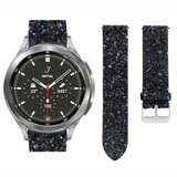 Strap-it Correa cuero brillante Samsung Galaxy Watch 4 Classic 42mm (negro) Strap-it Correa cuero brillante Samsung Galaxy Watch 4 Classic 42mm (negro)