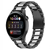 Strap-it Strap-it Correa acero Huawei Watch 3/3 Pro (negro/plata) Strap-it Strap-it Correa acero Huawei Watch 3/3 Pro (negro/plata)