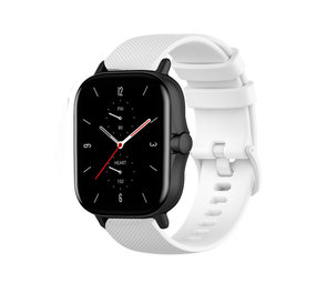 Strap-it Correa silicona lujo Amazfit GTS 2 (blanco)