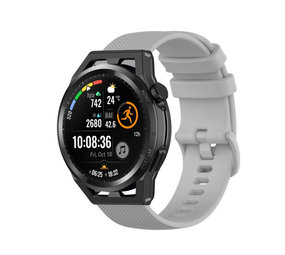 Strap-it Correa silicona lujo Huawei Watch GT Runner (gris)