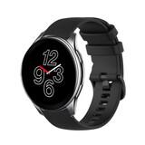 Strap-it Correa silicona lujo OnePlus Watch (negro)