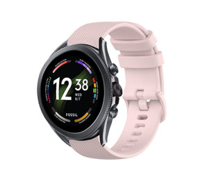 Strap-it Correa silicona lujo Fossil Gen 6 44mm (rosa)