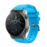 Strap-it Correa silicona Huawei Watch GT 2 Pro (azul claro)