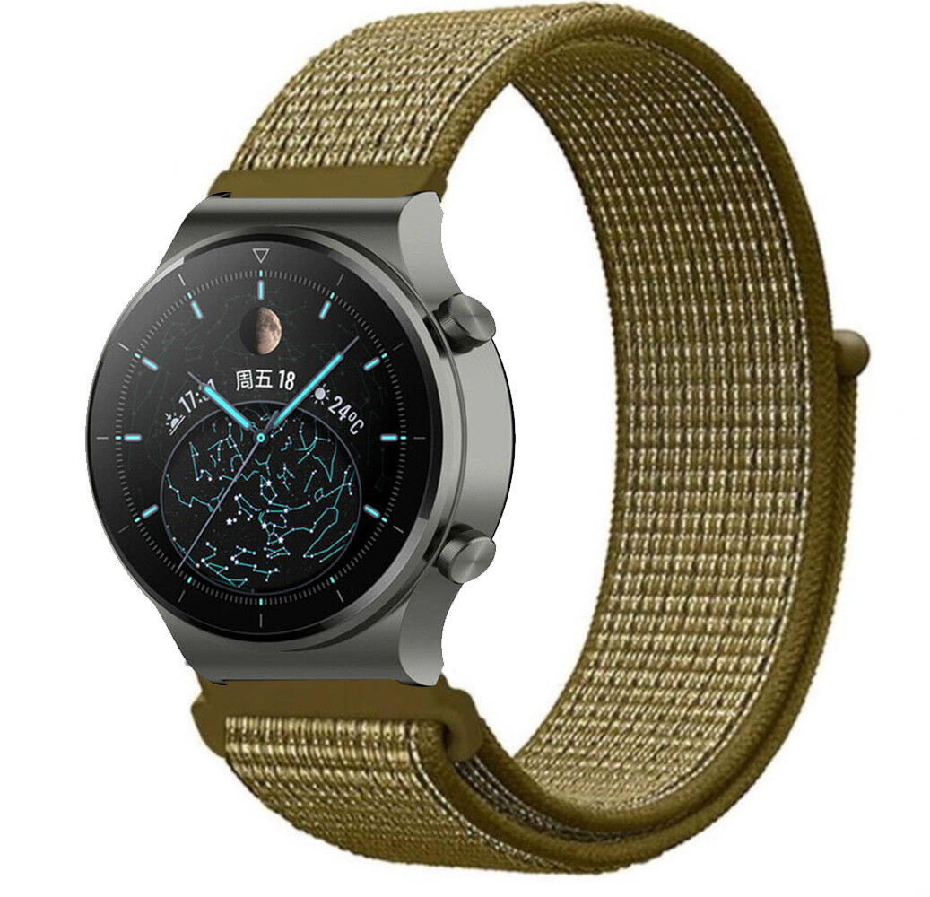 Strap-it Strap-it Correa nylon Huawei Watch GT 2 Pro (oliva) Strap-it Strap-it Correa nylon Huawei Watch GT 2 Pro (oliva)