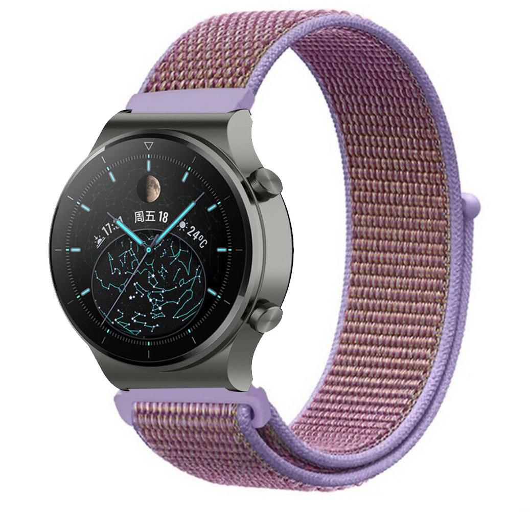 Strap-it Strap-it Correa nylon Huawei Watch GT 2 Pro (lila) Strap-it Strap-it Correa nylon Huawei Watch GT 2 Pro (lila)
