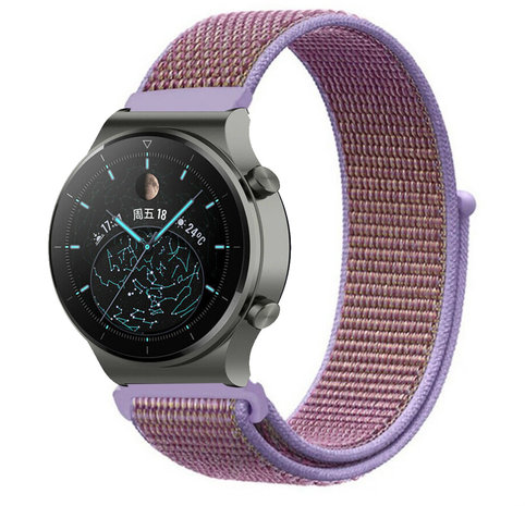 Strap-it Strap-it Correa nylon Huawei Watch GT 2 Pro (lila) Strap-it Strap-it Correa nylon Huawei Watch GT 2 Pro (lila)