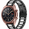 Strap-it Strap-it Correa acero Samsung Galaxy Watch 3 41mm (negro/plata) Strap-it Strap-it Correa acero Samsung Galaxy Watch 3 41mm (negro/plata)