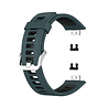 Strap-it Strap-it Correa con hebilla deportiva Huawei Watch Fit New (verde/negro) Strap-it Strap-it Correa con hebilla deportiva Huawei Watch Fit New (verde/negro)