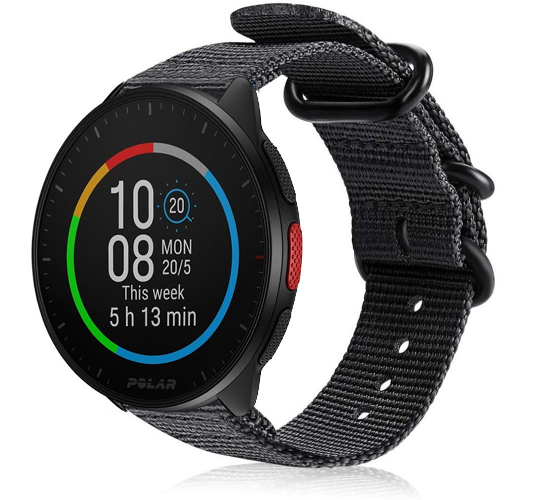 Strap-it Strap-it Correa nylon con hebilla Polar Pacer (negro) Strap-it Strap-it Correa nylon con hebilla Polar Pacer (negro)