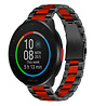 Strap-it Strap-it Correa acero Polar Pacer (negro/rojo) Strap-it Strap-it Correa acero Polar Pacer (negro/rojo)