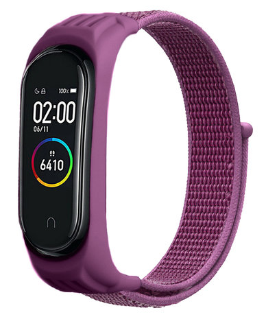 Strap-it Strap-it Correa nylon Xiaomi Mi Band 5 (morada) Strap-it Strap-it Correa nylon Xiaomi Mi Band 5 (morada)