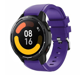  FTRONGRT Correa de reloj de silicona suave de 0.866 in para Xiaomi  Watch S1 Active, pulsera de repuesto para Xiaomi Watch S1 Active.Lavender  Purple : Celulares y Accesorios