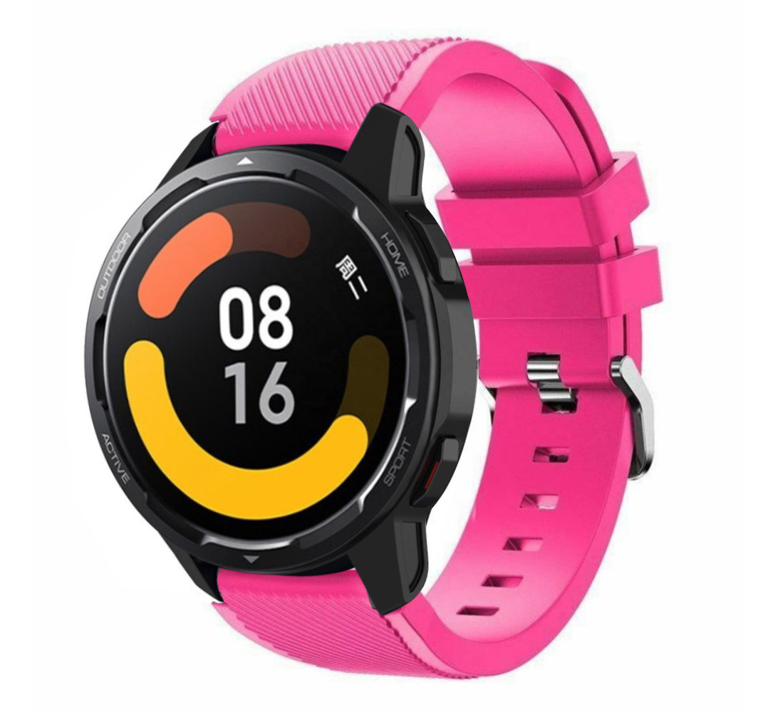 Correa silicona Xiaomi Watch S1 (rosa brillante) 