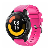 Strap-it Correa silicona Xiaomi Watch S1 (rosa brillante)