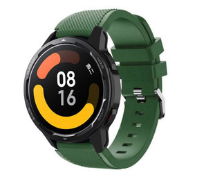 Strap-it Correa silicona Xiaomi Watch S1 (verde militar)