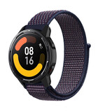 Strap-it Correa nylon Xiaomi Watch S1 (morado-azul) Strap-it Correa nylon Xiaomi Watch S1 (morado-azul)