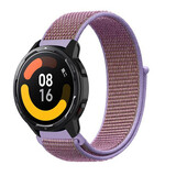 Strap-it Correa nylon Xiaomi Watch S1 (lila)
