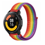 Strap-it Correa nylon Xiaomi Watch S1 (arcoíris)