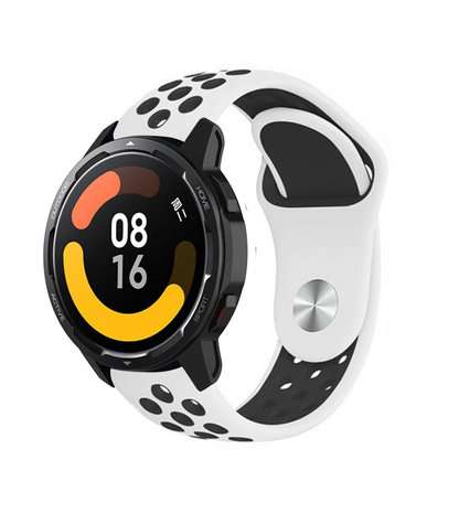 Correa Silicona Sport 2 para XIAOMI WATCH S1 - S1 ACTIVE - Blanco