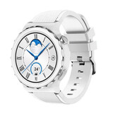 Strap-it Correa silicona Huawei Watch GT 3 Pro 43mm (blanco)