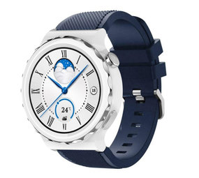 Strap-it Correa silicona Huawei Watch GT 3 Pro 43mm (azul oscuro)