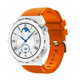 Strap-it Correa silicona Huawei Watch GT 3 Pro 43mm (naranja)