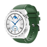 Strap-it Correa silicona Huawei Watch GT 3 Pro 43mm (verde militar)