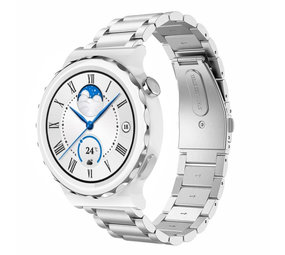 Strap-it Correa acero Huawei Watch GT 3 Pro 43mm (plata) Strap-it Correa acero Huawei Watch GT 3 Pro 43mm (plata)