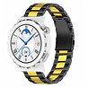 Strap-it Strap-it Correa acero Huawei Watch GT 3 Pro 43mm (negro/dorado) Strap-it Strap-it Correa acero Huawei Watch GT 3 Pro 43mm (negro/dorado)
