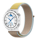 Strap-it Correa nylon Huawei Watch GT 3 Pro 43mm (camel) Strap-it Correa nylon Huawei Watch GT 3 Pro 43mm (camel)