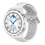Strap-it Correa con agujeros Huawei Watch GT 3 Pro 43mm (blanco) Strap-it Correa con agujeros Huawei Watch GT 3 Pro 43mm (blanco)
