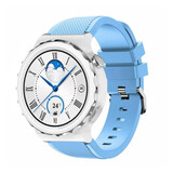 Strap-it Correa silicona Huawei Watch GT 3 Pro 43mm (azul arena)