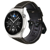 Strap-it Correa cuero Huawei Watch GT 3 Pro 46mm (negro) Strap-it Correa cuero Huawei Watch GT 3 Pro 46mm (negro)