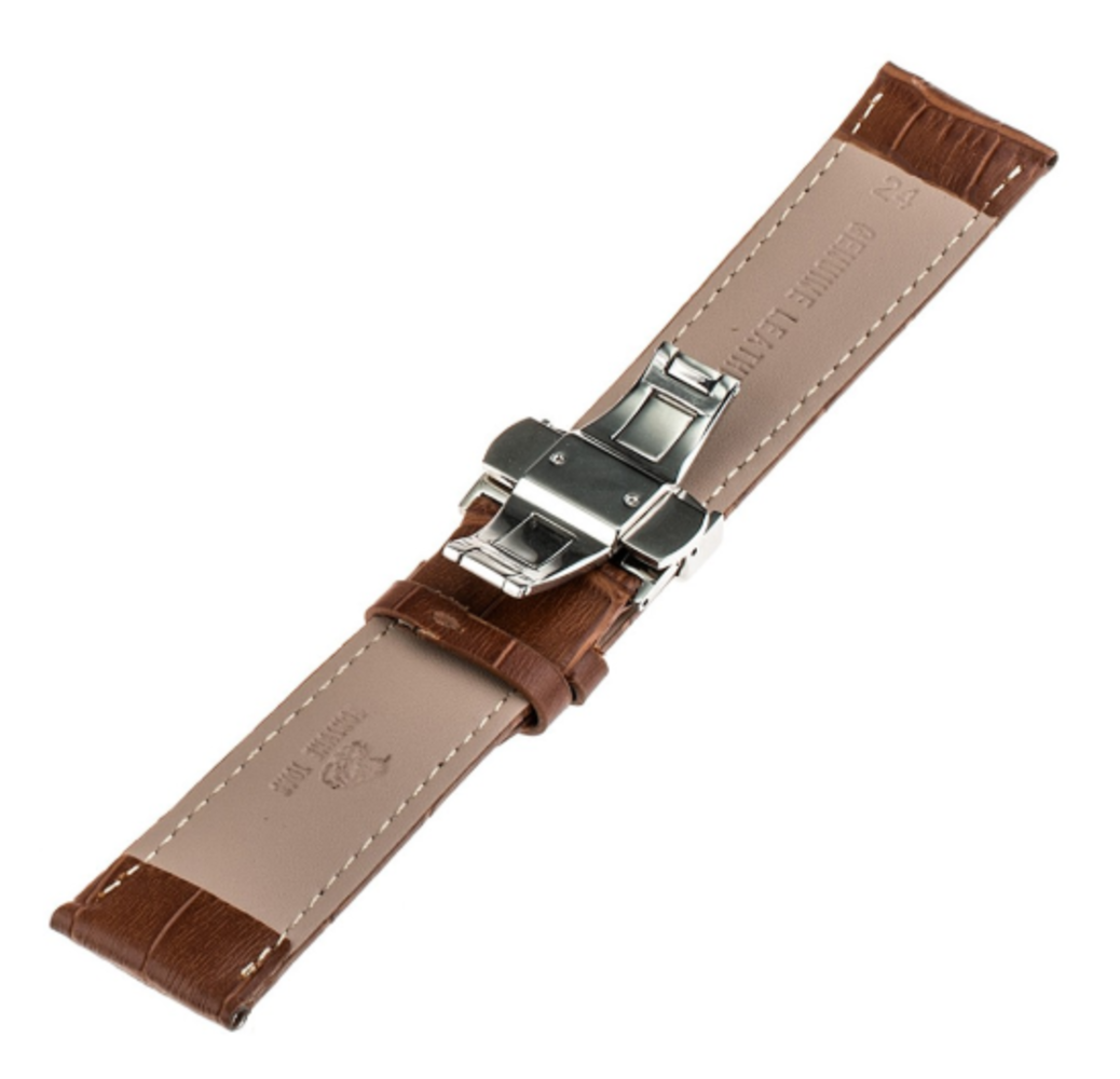 Strap-it Strap-it Correa cuero lujo Huawei Watch GT 3 Pro 46mm (marrón) Strap-it Strap-it Correa cuero lujo Huawei Watch GT 3 Pro 46mm (marrón)