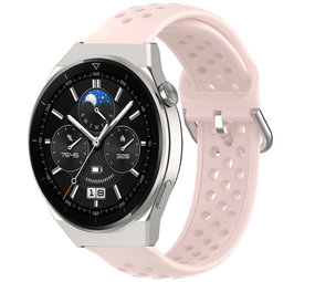 Strap-it Correa con agujeros Huawei Watch GT 3 Pro 46mm (rosa) Strap-it Correa con agujeros Huawei Watch GT 3 Pro 46mm (rosa)
